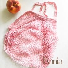 Load image into Gallery viewer, Reusable Organic Cotton Mesh Bag - Plastic Free Zero Waste Shopping Bag