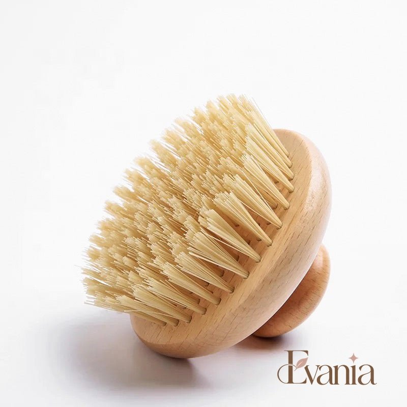 Organic Sisal Dry Body Brush - Eco friendly Natural Zero Waste Round Body Brush - Plastic Free Sustainable Exfoliate