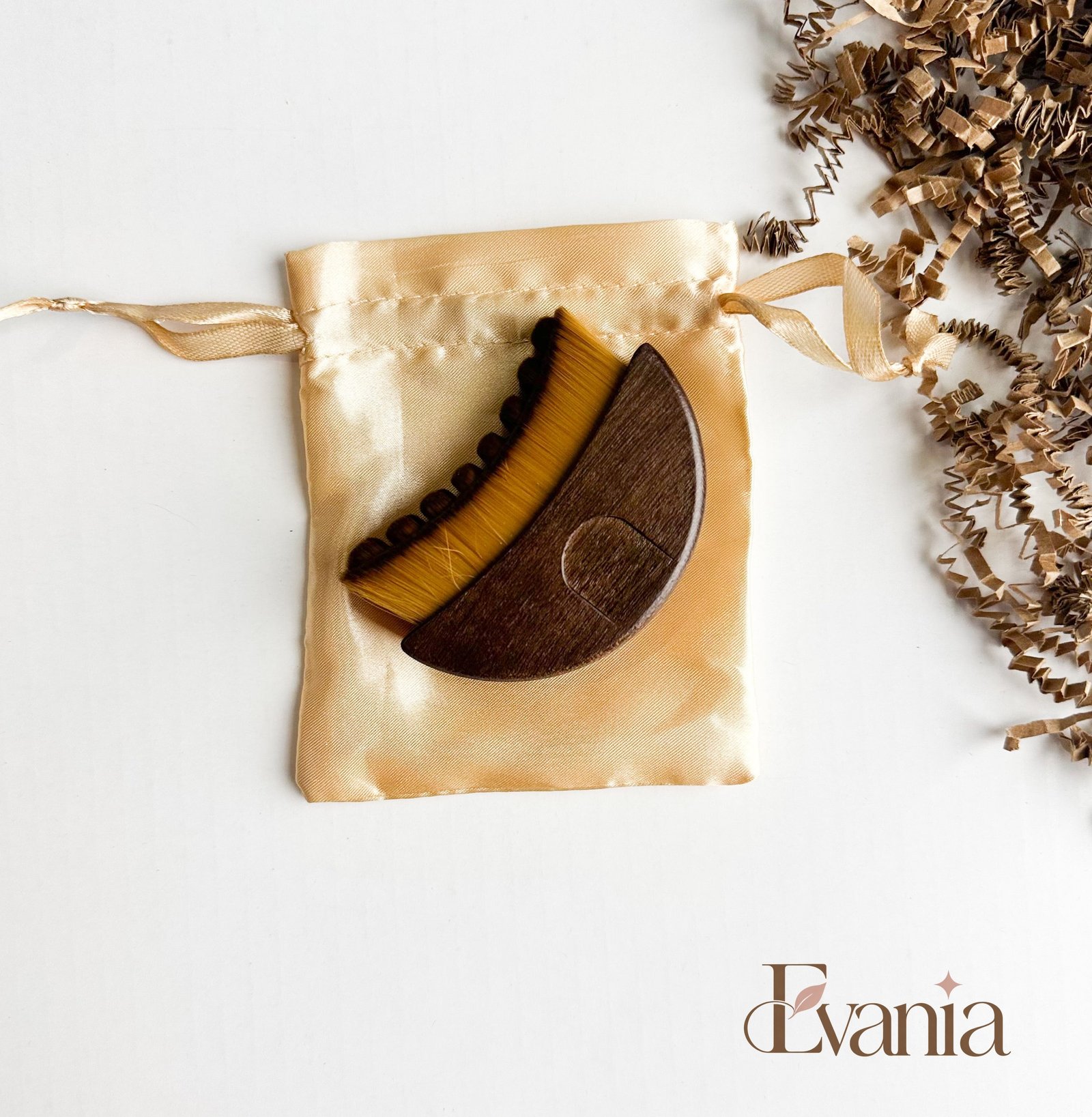 Natural Walnut Lymphatic Brush