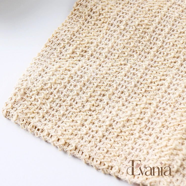 Natural Sisal Washcloth - Organic Zero Waste Plastic Free Exfoliate
