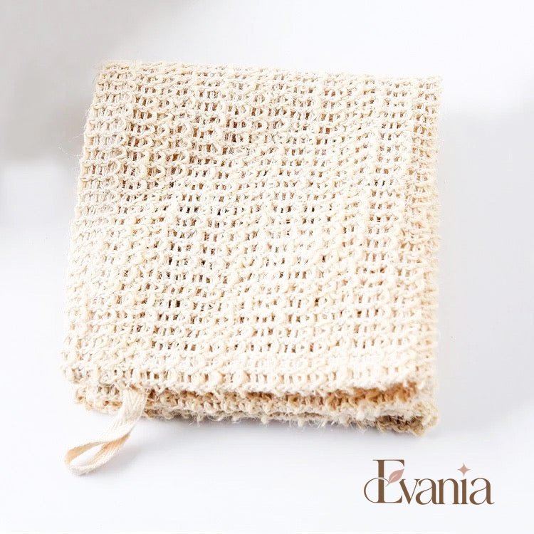 Natural Sisal Washcloth - Organic Zero Waste Plastic Free Exfoliate