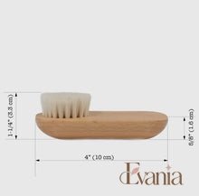 Load image into Gallery viewer, Bamboo Facial Massager with Goat Hair Bristles