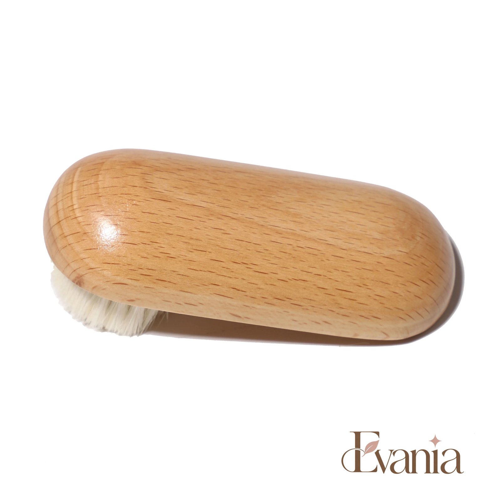 Bamboo Facial Massager with Goat Hair Bristles