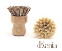Load image into Gallery viewer, Bamboo Pot Scrubber - Zero Waste Dish Brush