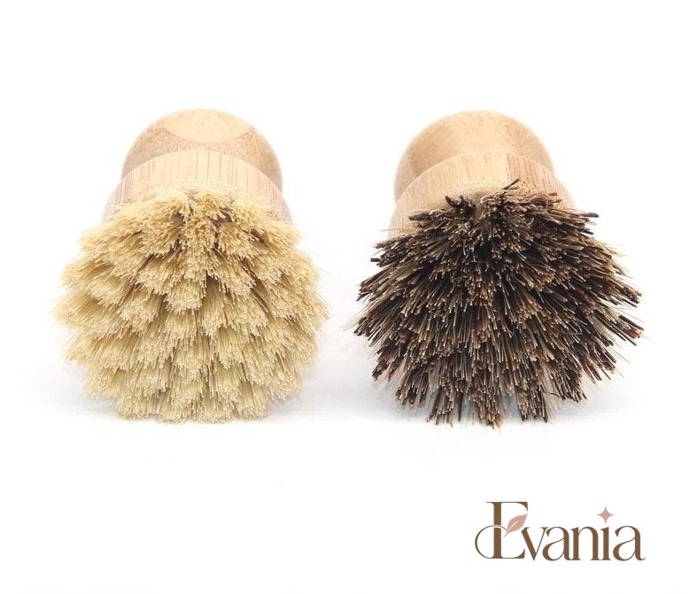 Bamboo Pot Scrubber - Zero Waste Dish Brush