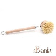 Load image into Gallery viewer, Bamboo Sisal Dish Brush - Zero Waste Kitchen Brush - Replaceable Sisal Head