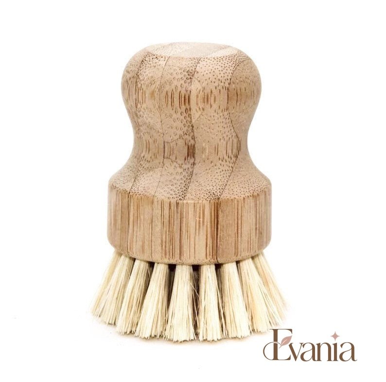 Bamboo Pot Scrubber - Zero Waste Dish Brush