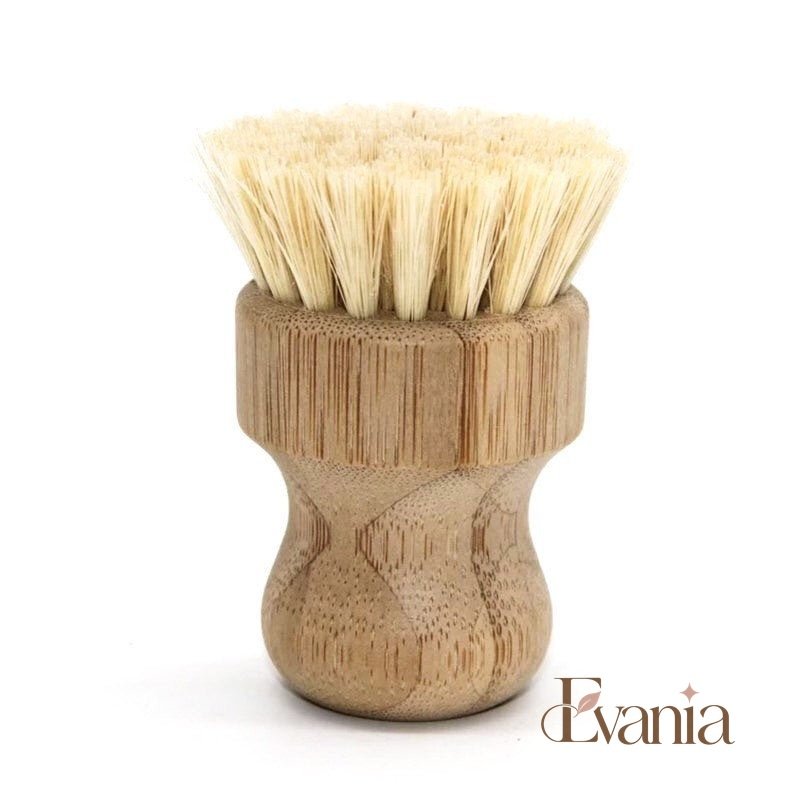 Bamboo Pot Scrubber - Zero Waste Dish Brush