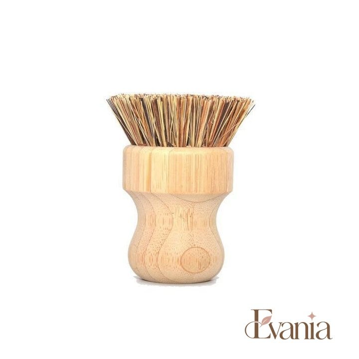 Bamboo Pot Scrubber - Zero Waste Dish Brush