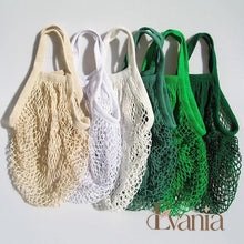 Load image into Gallery viewer, Reusable Organic Cotton Mesh Bag - Plastic Free Zero Waste Shopping Bag