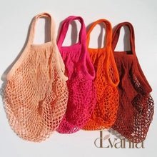 Load image into Gallery viewer, Reusable Organic Cotton Mesh Bag - Plastic Free Zero Waste Shopping Bag