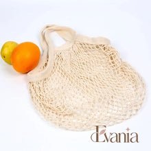 Load image into Gallery viewer, Reusable Organic Cotton Mesh Bag - Plastic Free Zero Waste Shopping Bag