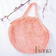 Load image into Gallery viewer, Reusable Organic Cotton Mesh Bag - Plastic Free Zero Waste Shopping Bag