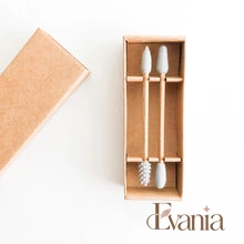 Load image into Gallery viewer, Reusable Bamboo Silicone Q-tips | Zero Waste | Plastic Free | Sustainable Bathroom